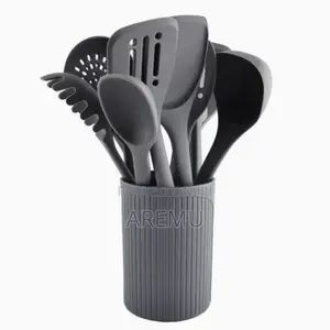 Top Notch Quality 11pcs High Resistant Silicone Spoon Set...