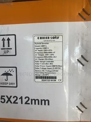 1.5kva Choice Solar Hybrid Inverter