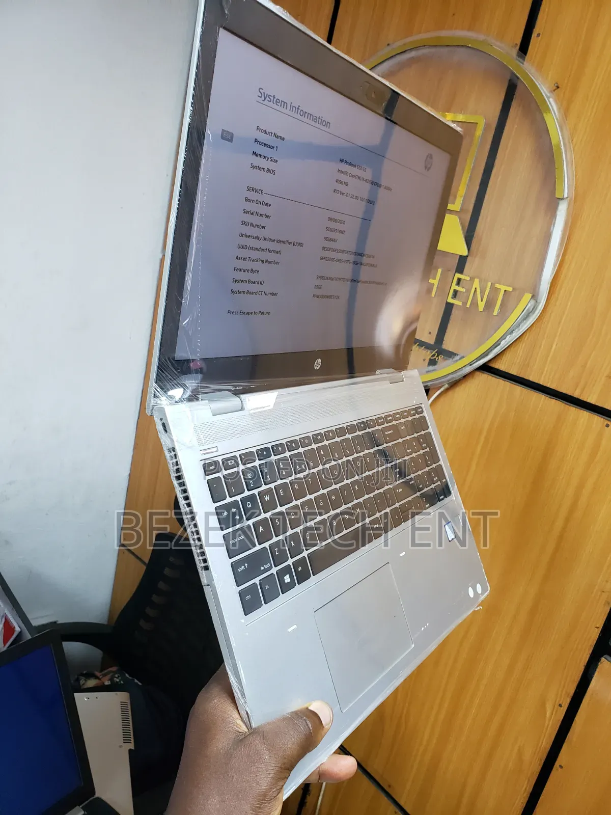 New Laptop HP ProBook 650 G5 8GB Intel Core i5 SSD 256GB