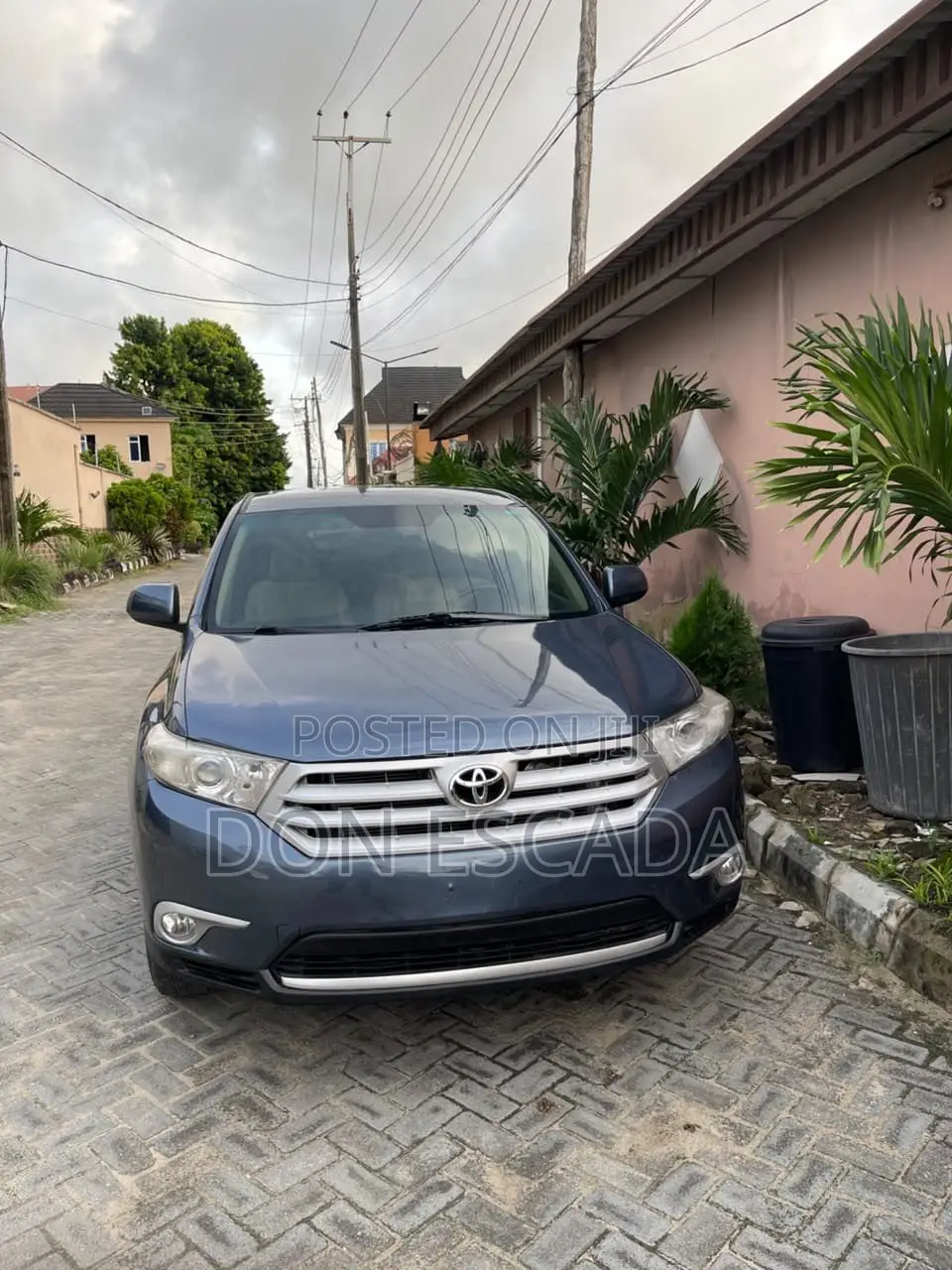 Toyota Highlander 2012 Blue