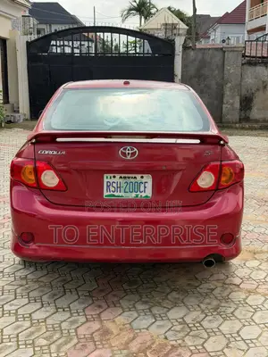 Toyota Corolla 2010 Red