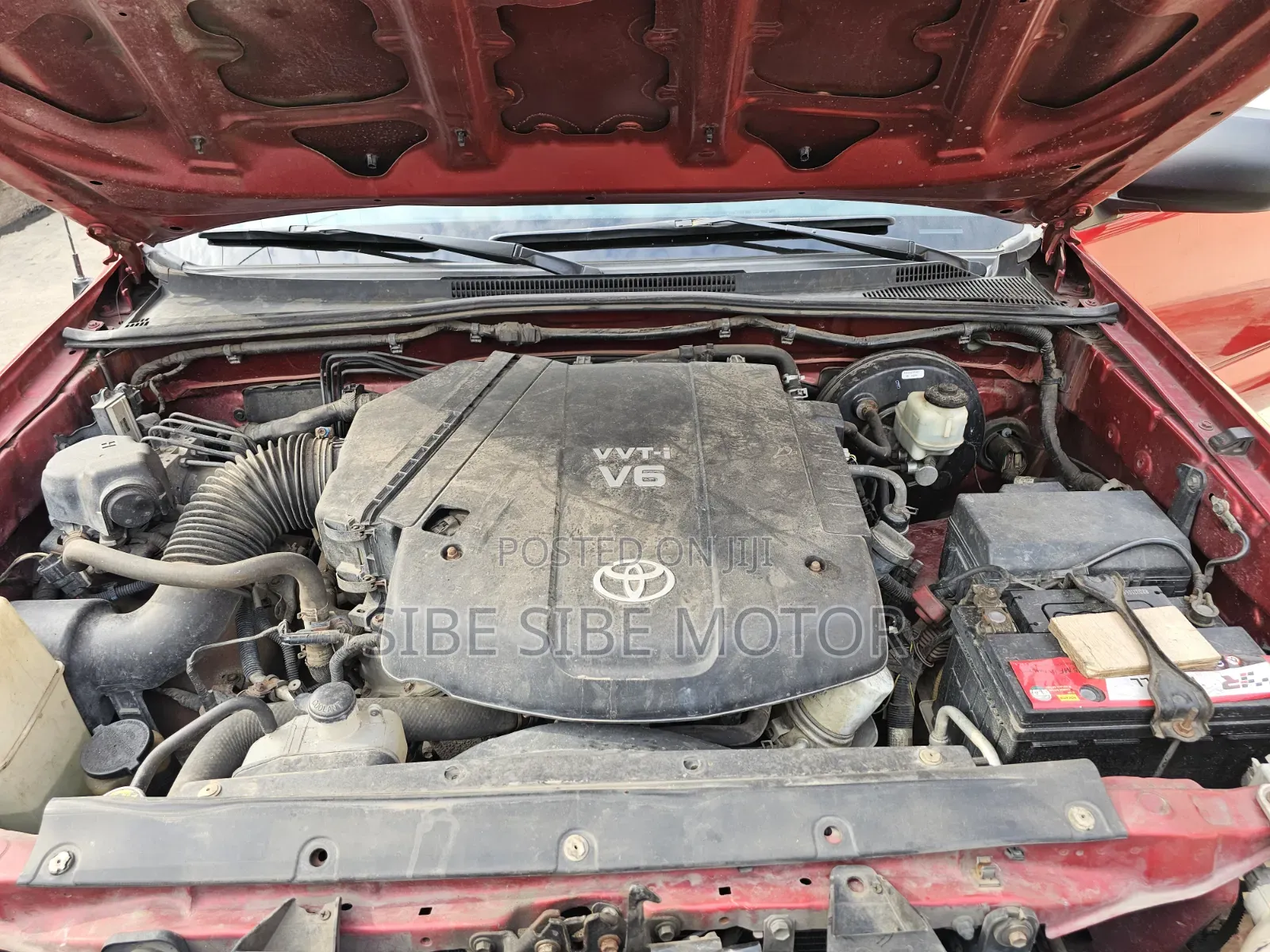 Toyota Tacoma 2014 Red