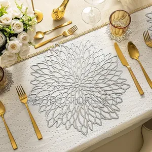 6 PCS Dining Place Mats and Coaster Set