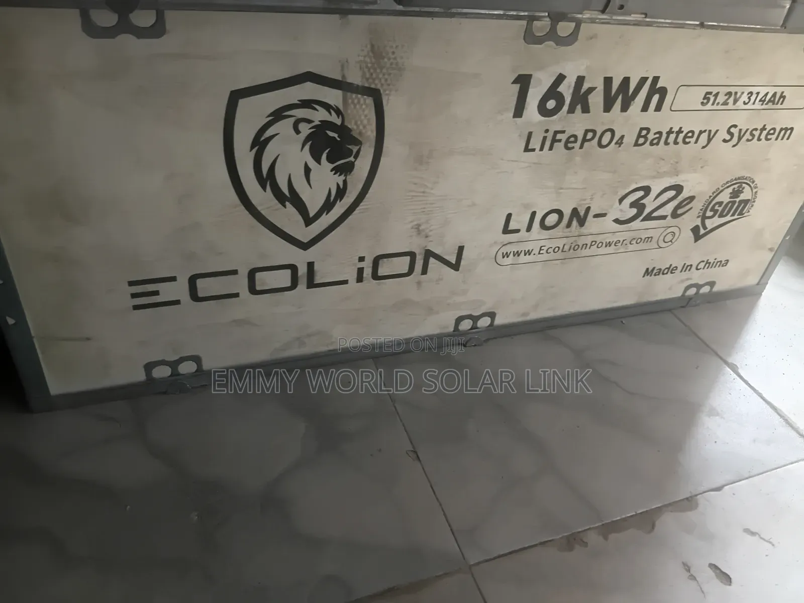Solar Battery ECOLION 16kwh