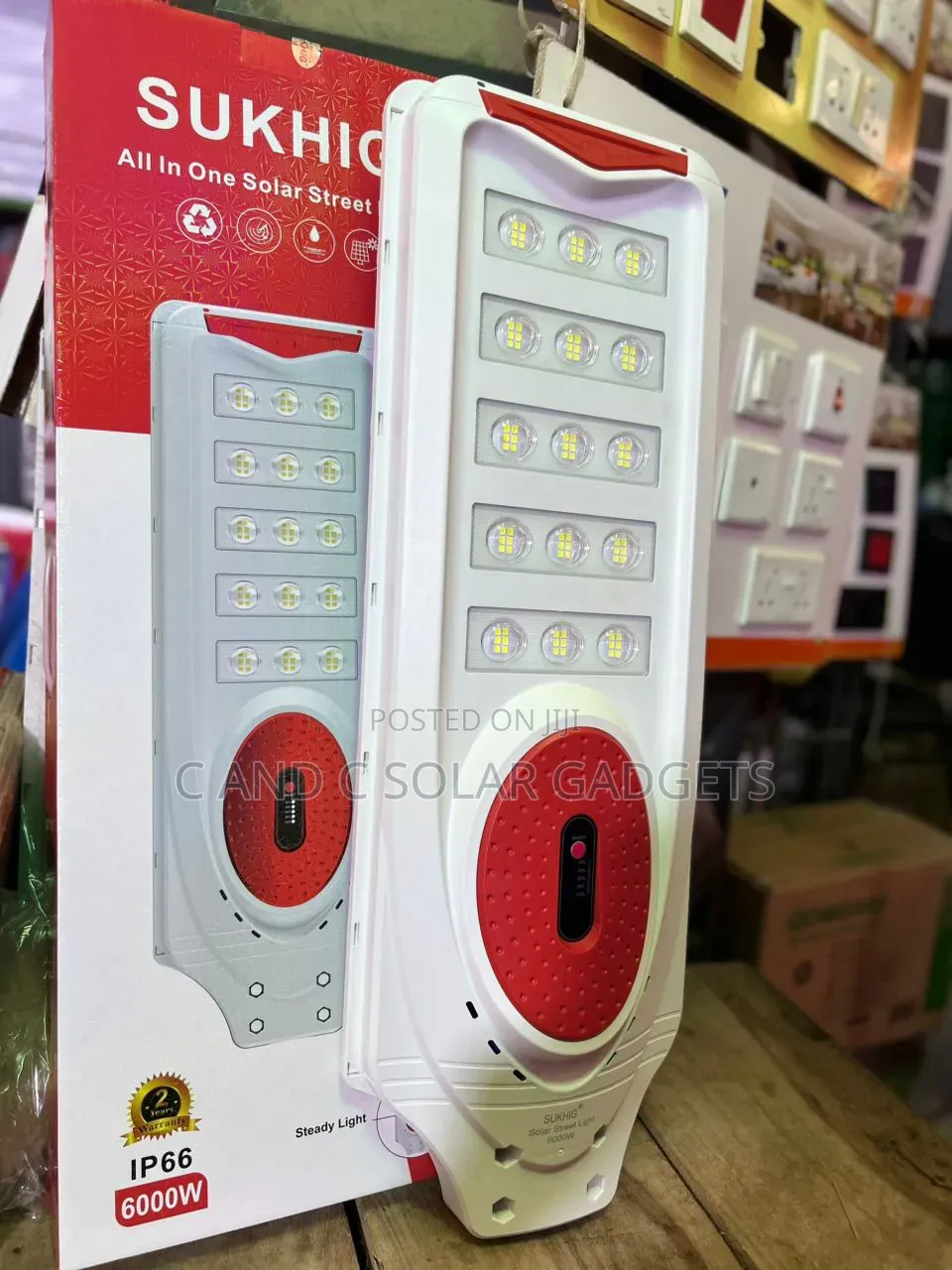 Sughik 6000 Watt Solar Street Light