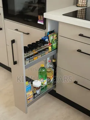 Luxury Kitchen Cabinet Full Compartment.