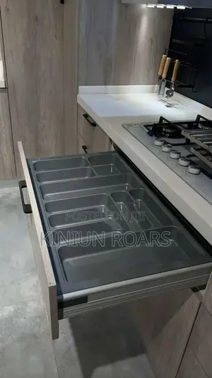Luxury Kitchen Cabinet Full Compartment.