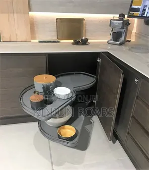 Luxury Kitchen Cabinet Full Compartment.