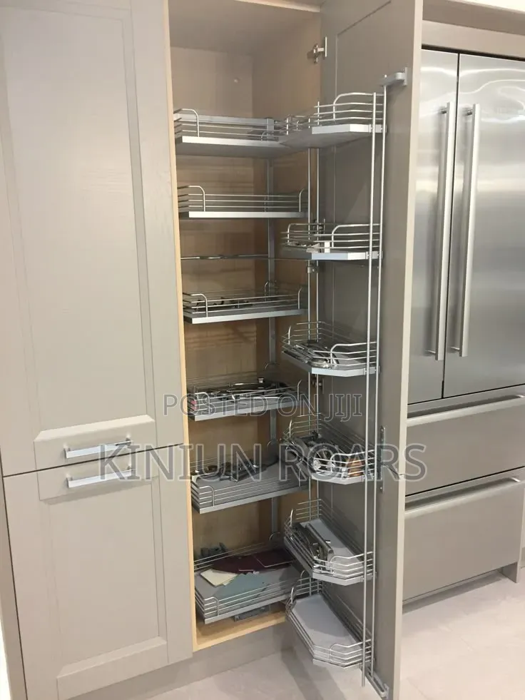 Luxury Kitchen Cabinet Full Compartment.