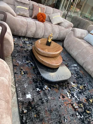 Stunning Contemporary Sofa Set With a Center Table.