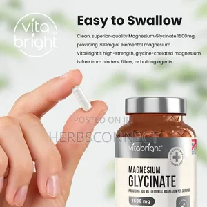 Magnesium Glycinate - 180 Caps