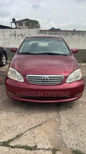 Toyota Corolla 2004 Red