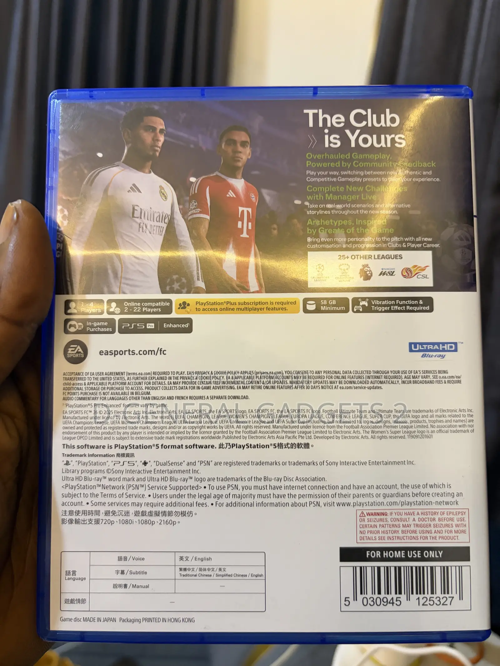 FC26 Ps5 Game