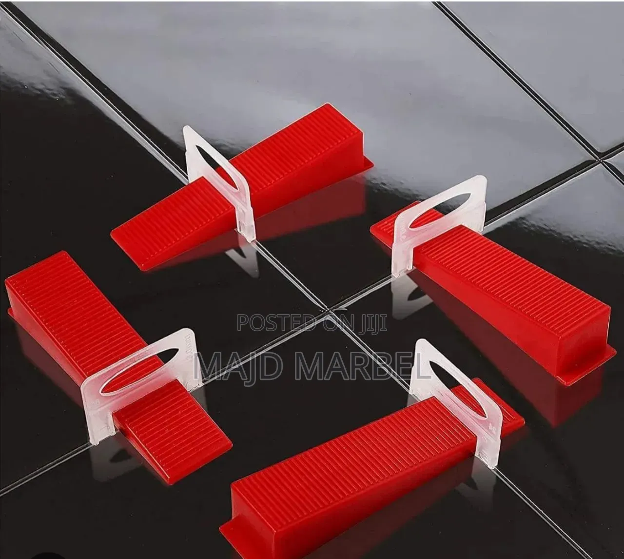 Majd Marble Reusable Tile Levelling Wedges – 100 Pieces