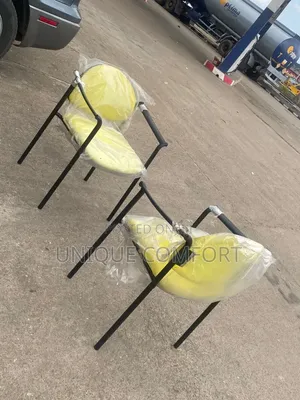 Top Quality Very Sturdy 2 Coffee Chairs With Iron Stand (130k Both)