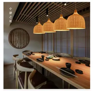 Handwoven Pendant Light Ceiling Hanging Lamp