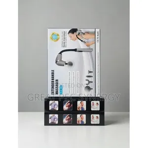 Extendable Handle Massager & Deep Tissue Relief Made Easy