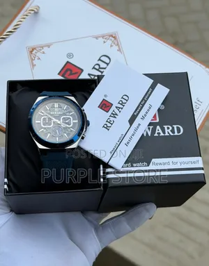 Rewad Sporty Water Resistant Chronograph Watch