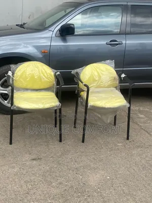 Top Quality Very Sturdy 2 Coffee Chairs With Iron Stand (130k Both)