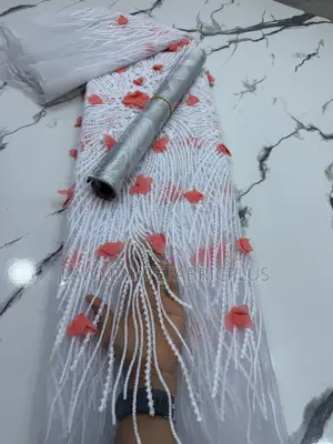 3d Petals Lace Fabric