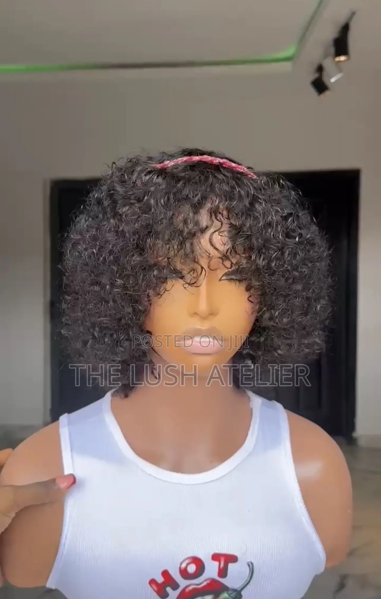 Jerry Curls Fringe Unit