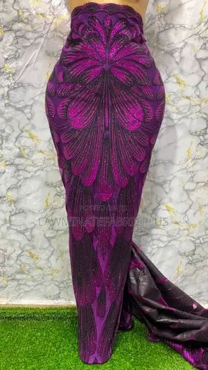 Flocked Lace