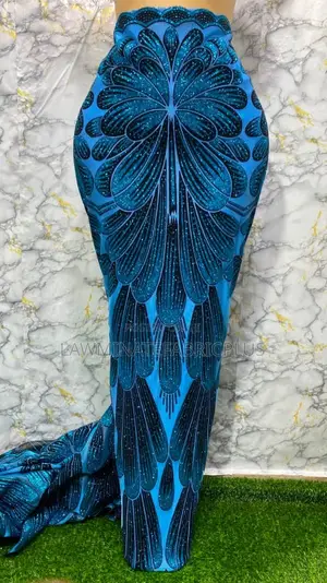 Flocked Lace