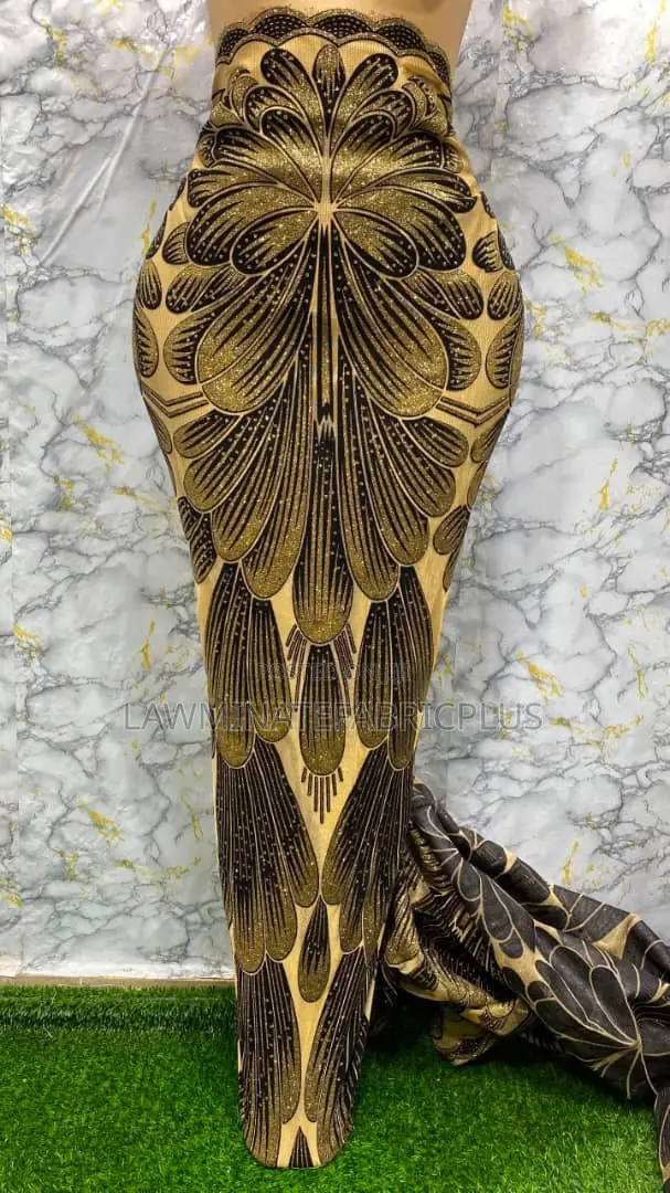 Flocked Lace