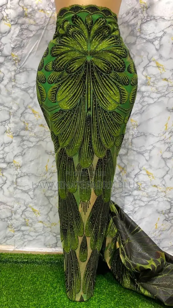 Flocked Lace