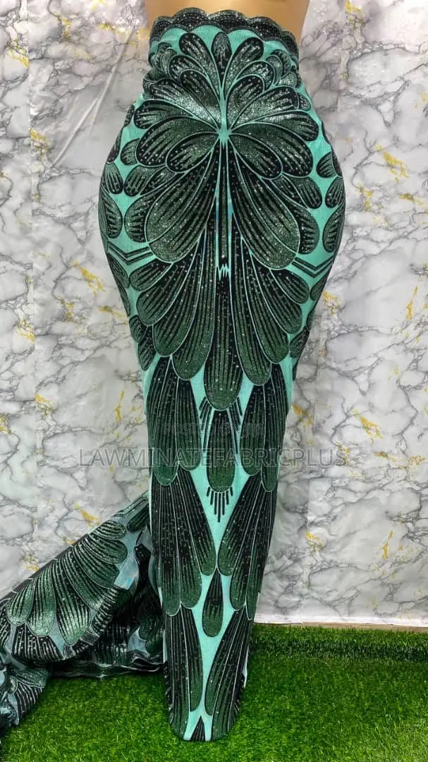 Flocked Lace