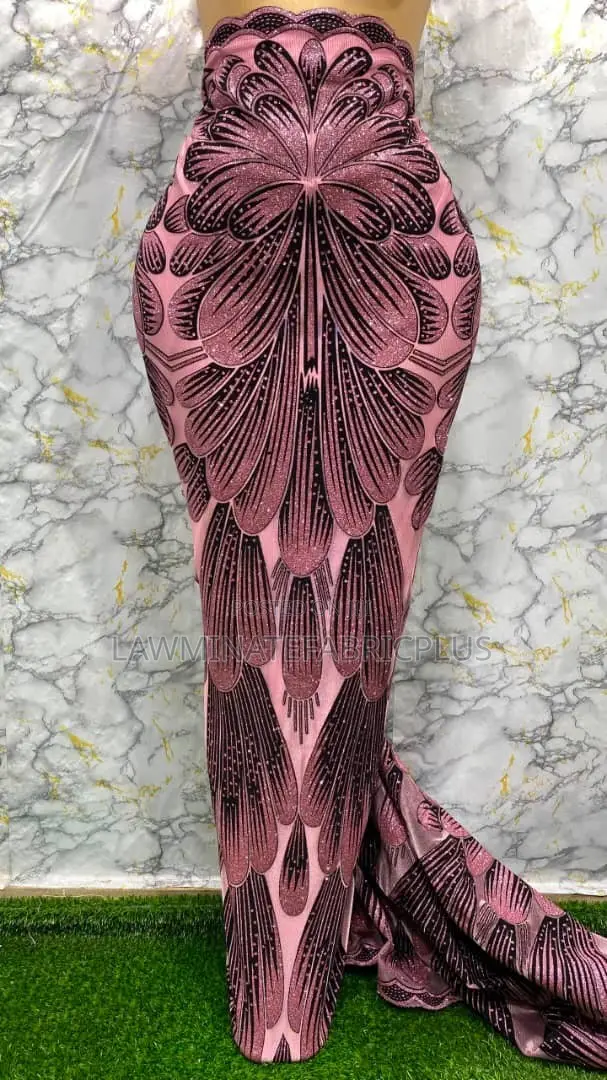 Flocked Lace