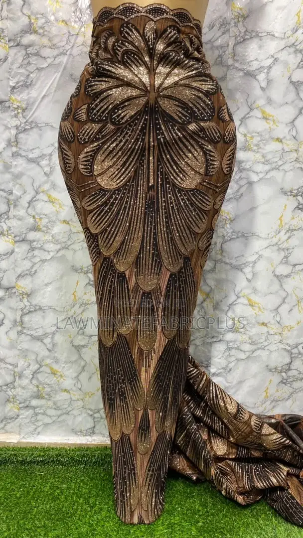 Flocked Lace