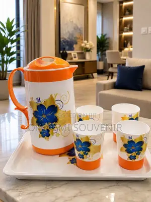 Plastic Water Jug Set