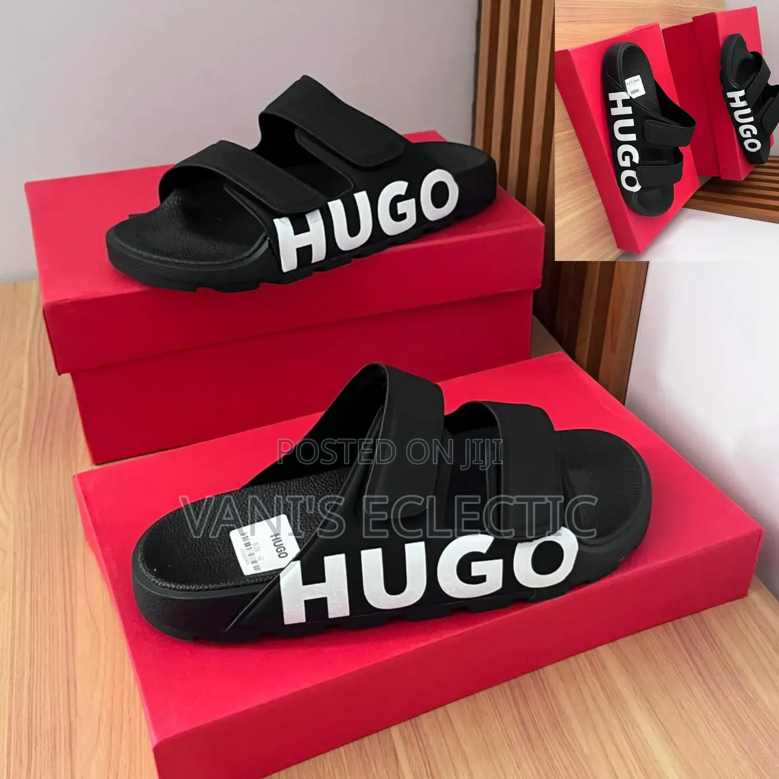HUGO / UGG Dual-Strap Sandals / Slides (Slippers)
