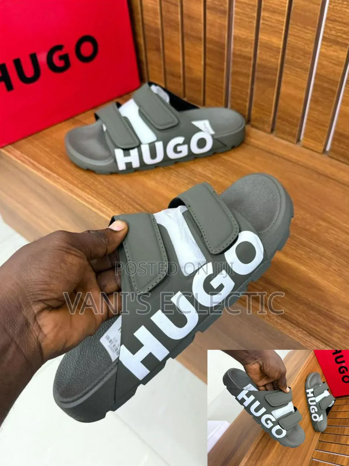 HUGO / UGG Dual-Strap Sandals / Slides (Slippers)