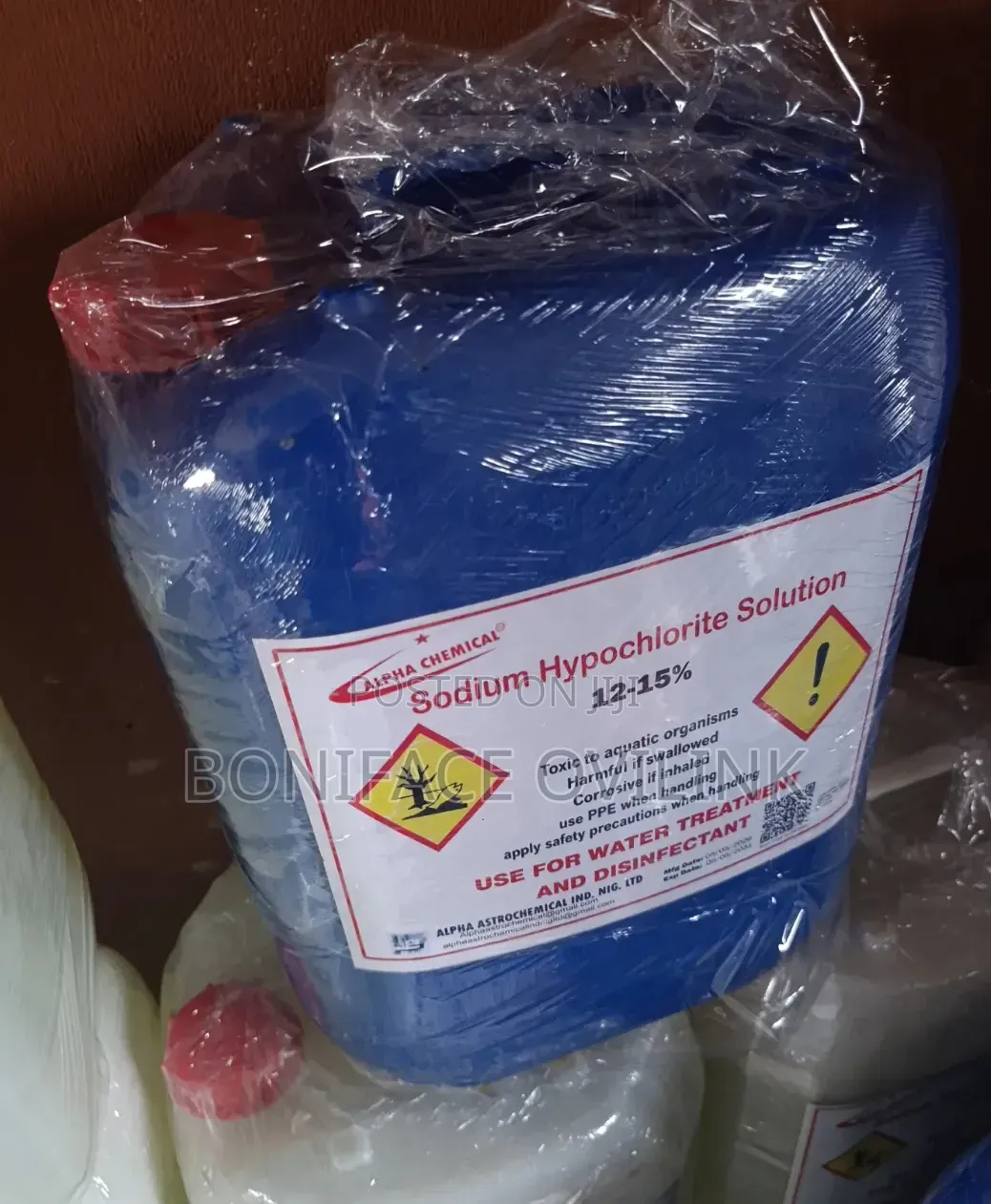 Sodium Hypochlorite 12–15% Solution