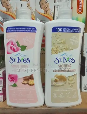 St. Ives Smoothing Body Lotion – Rose & Argan Oil / Oatmeal & Shea