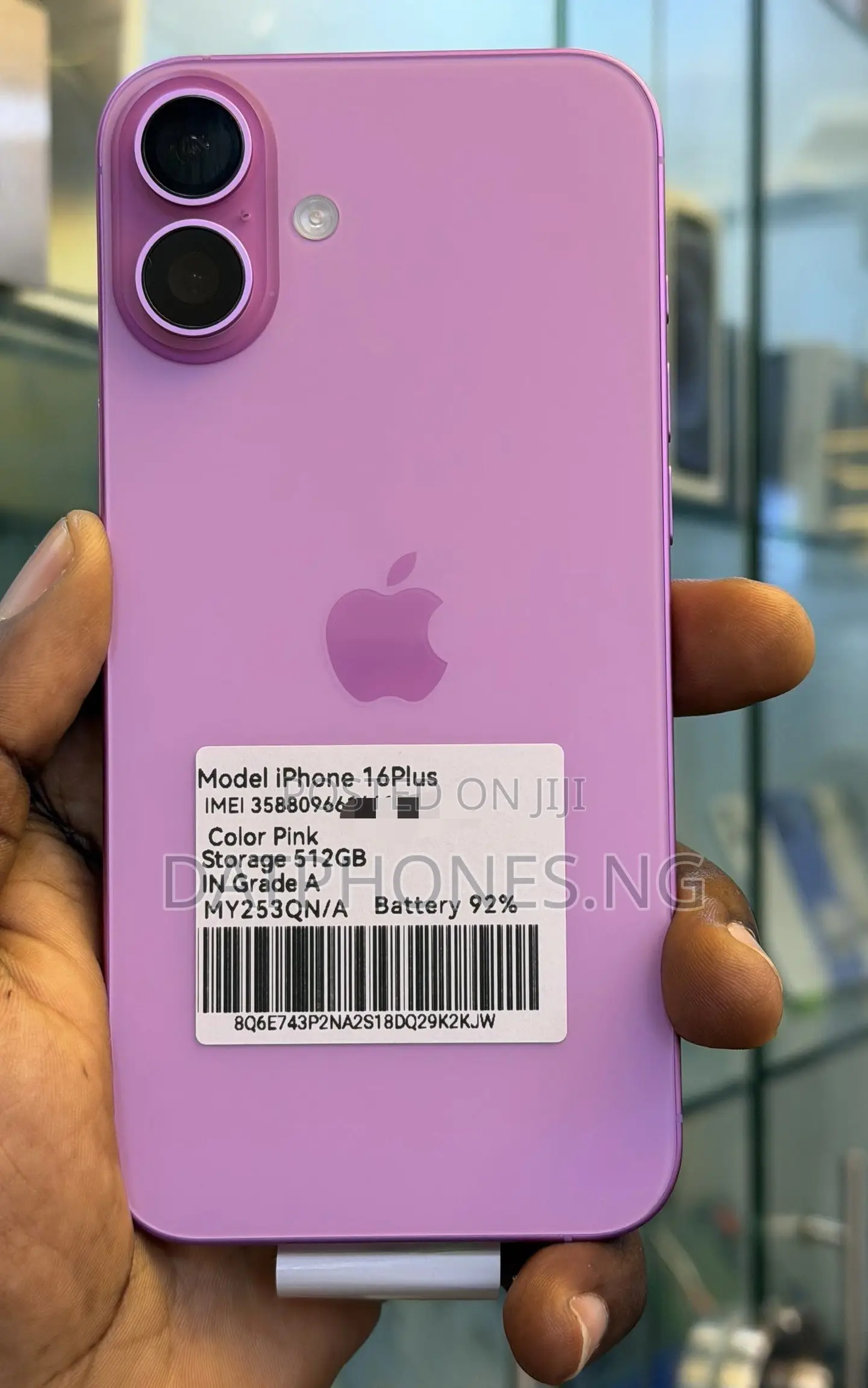 Apple iPhone 16 Plus 512 GB Pink