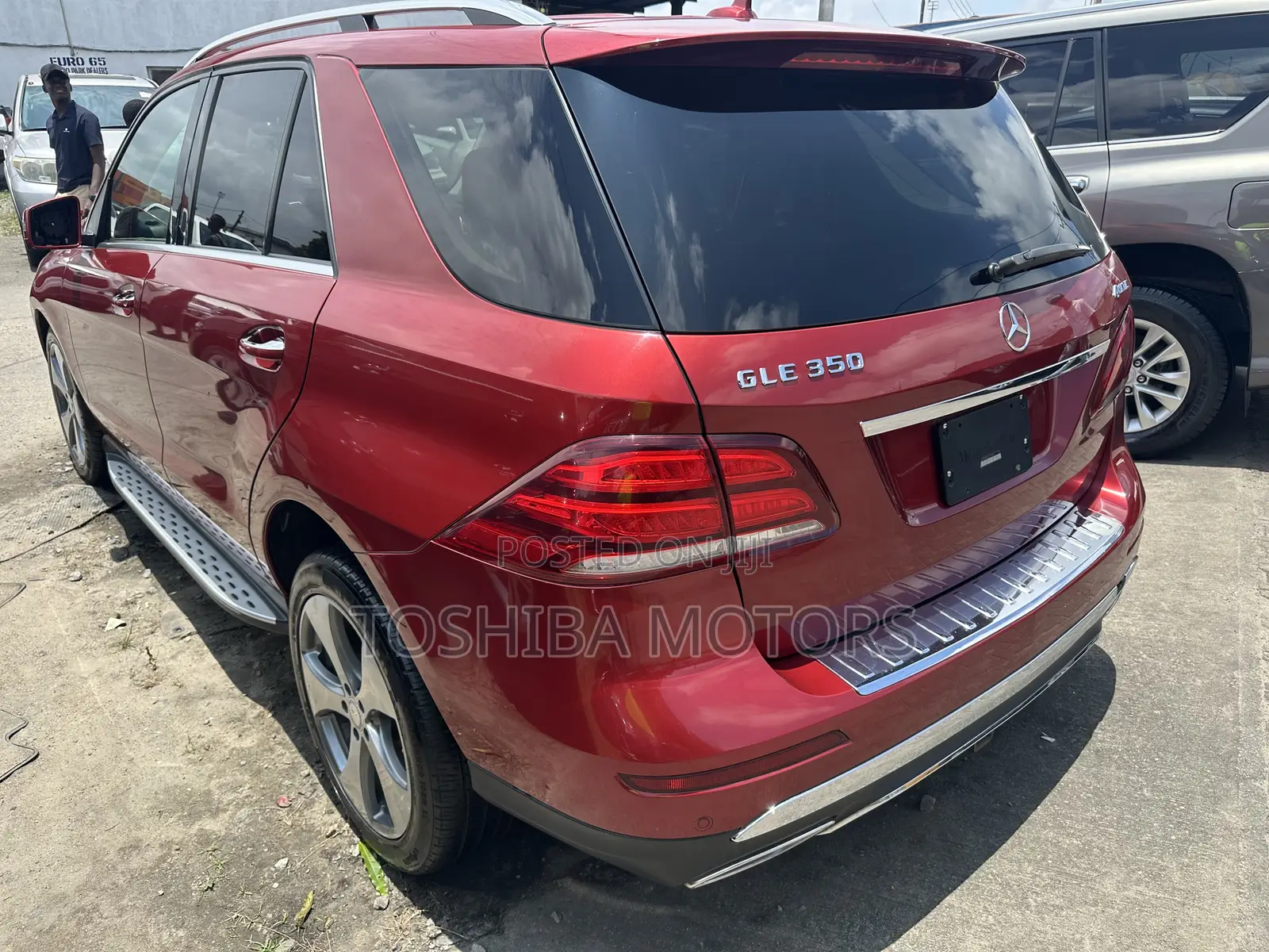 Mercedes-Benz GLE-Class GLE 350d 4MATIC 2017 Red