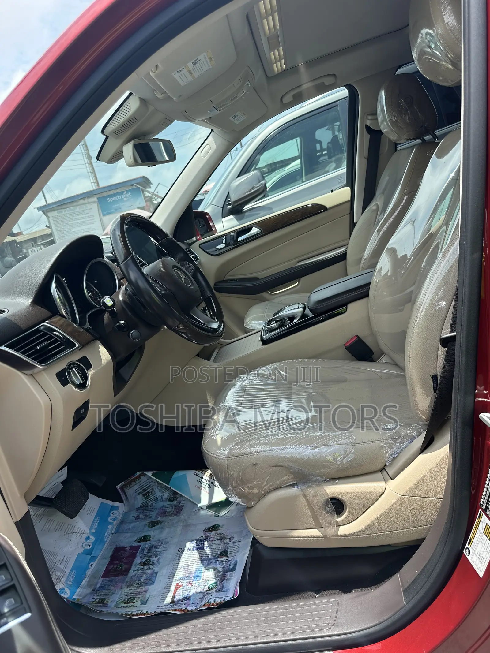Mercedes-Benz GLE-Class GLE 350d 4MATIC 2017 Red