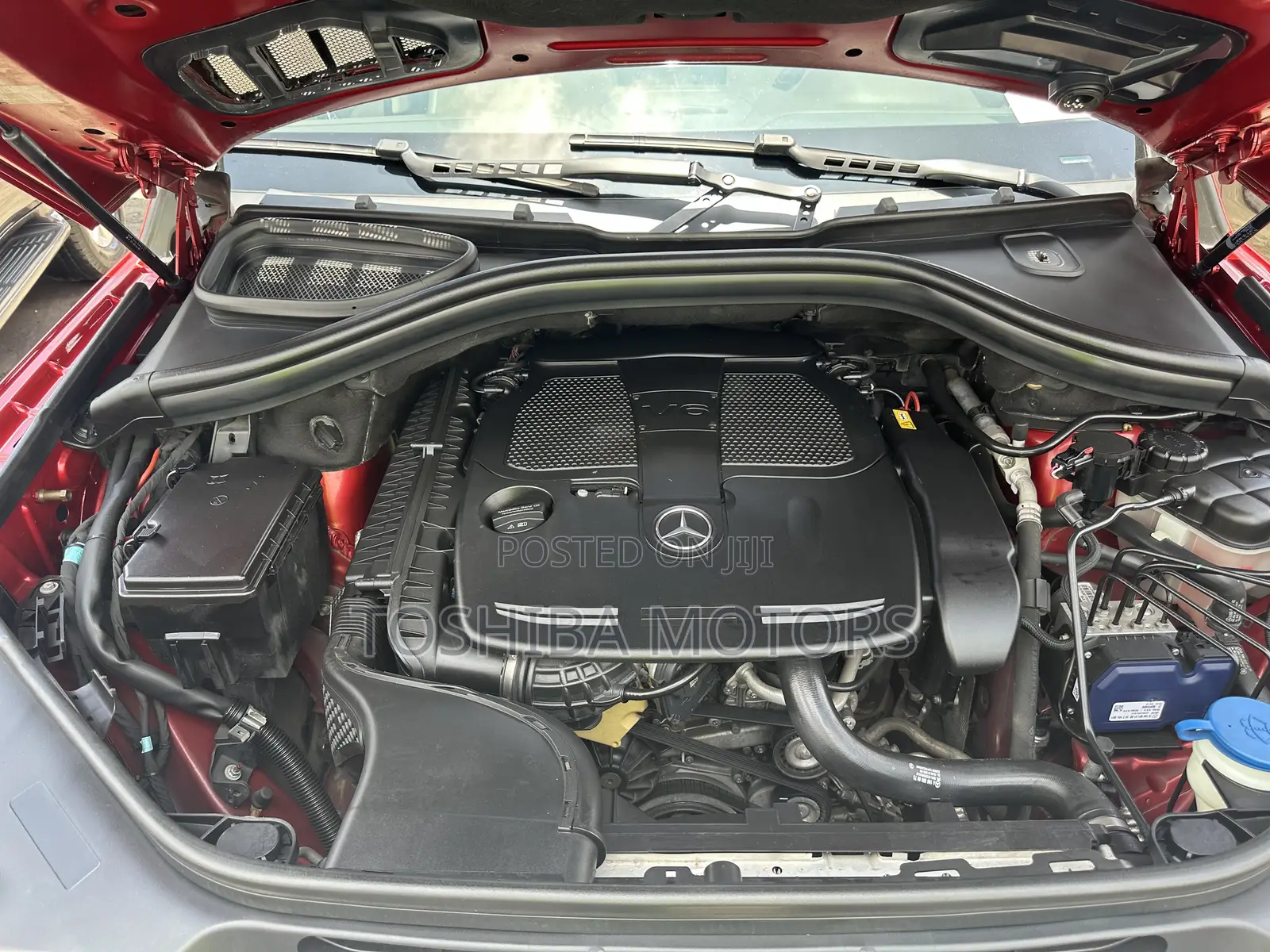 Mercedes-Benz GLE-Class GLE 350d 4MATIC 2017 Red
