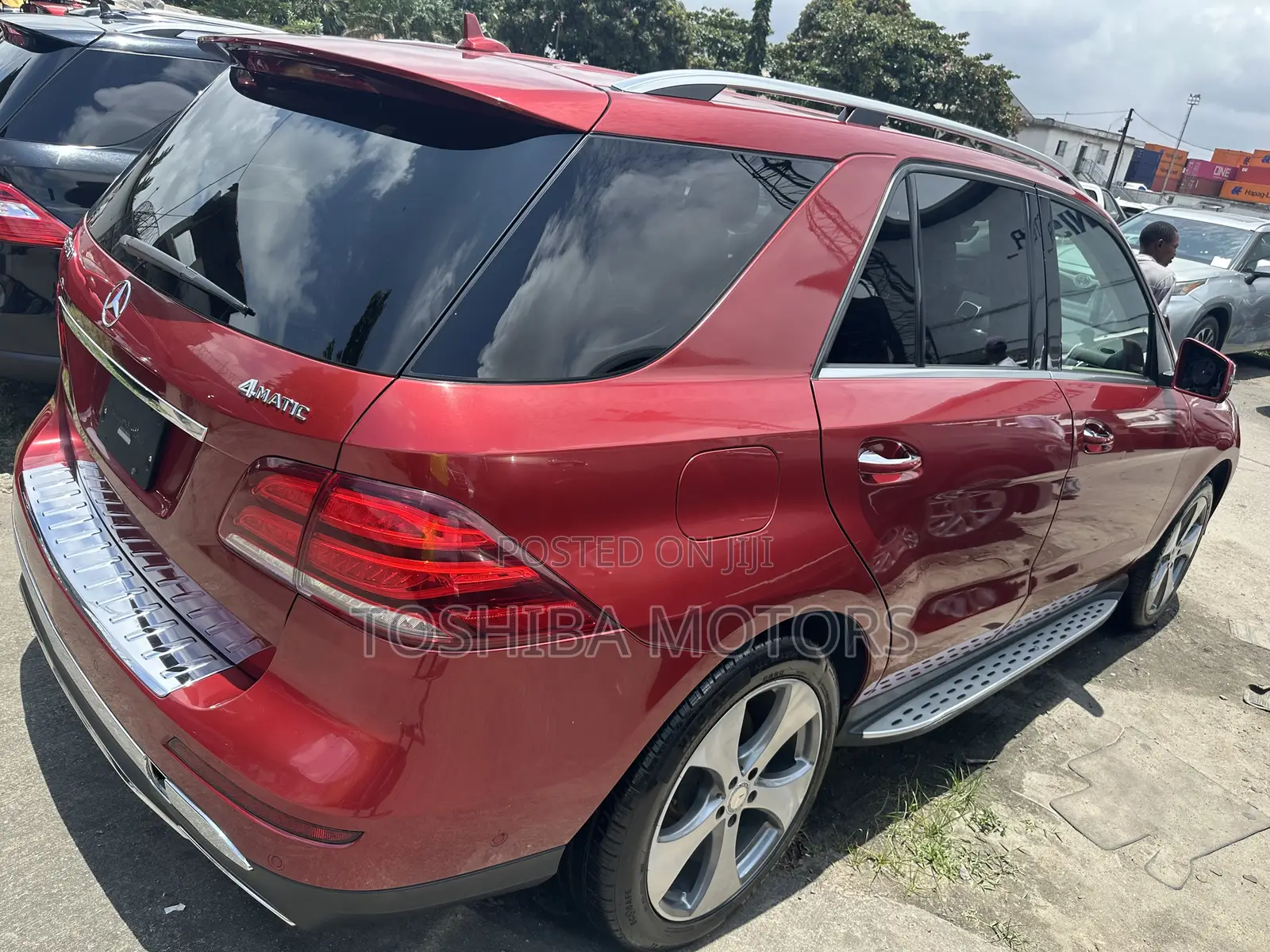 Mercedes-Benz GLE-Class GLE 350d 4MATIC 2017 Red