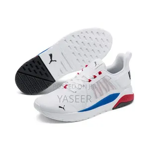 PUMA Anzarun 'White High Risk Red"