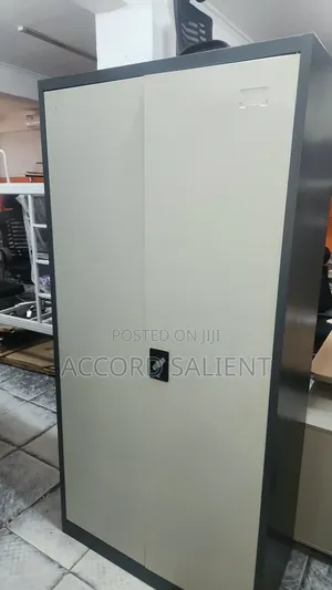 Metal Wardrobe With Inner Safe and Shelves
