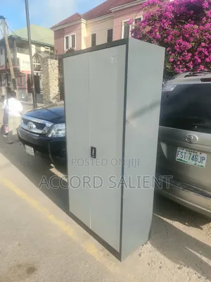 Metal Wardrobe With Inner Safe and Shelves