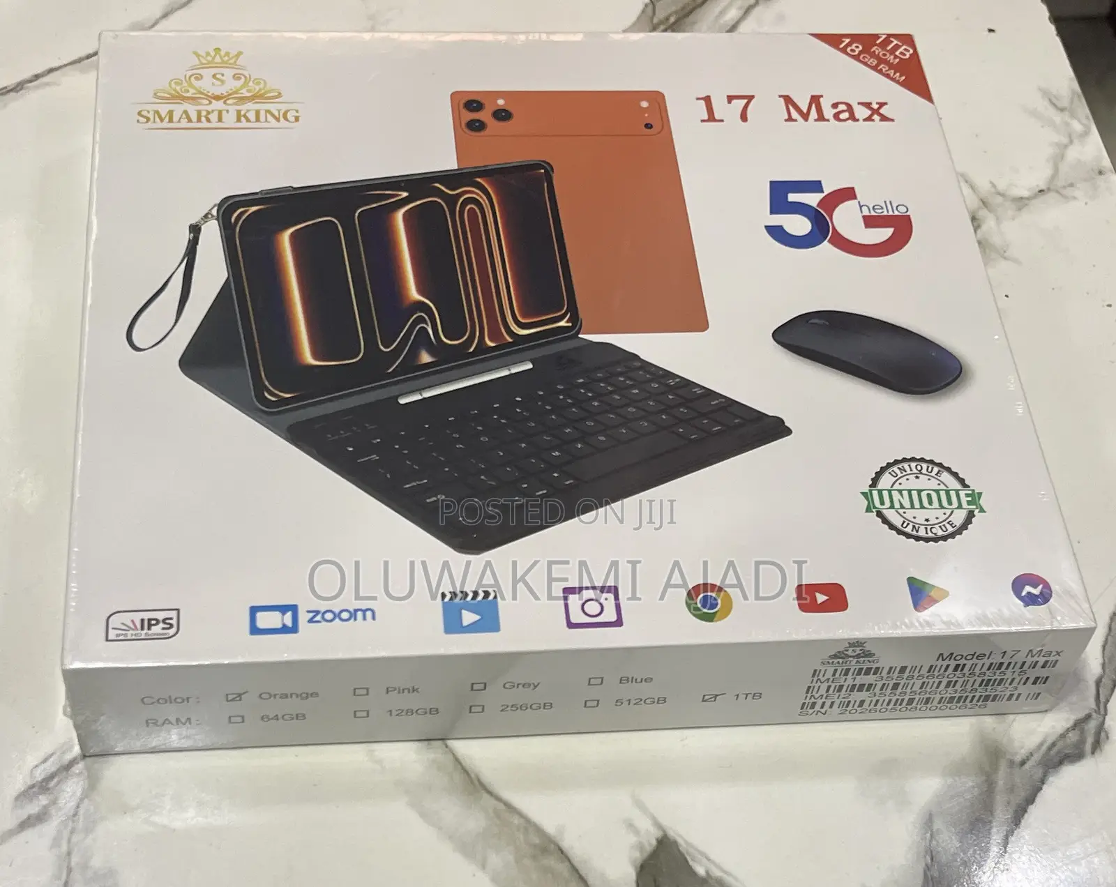 New Tablet 1 TB Green