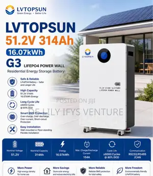 Luvtopsun 16kwh Lithium Battery
