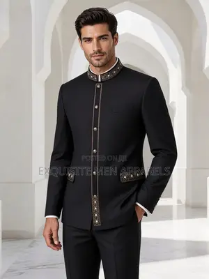 Latest Designers Turkish Style Safari Men’s Suit