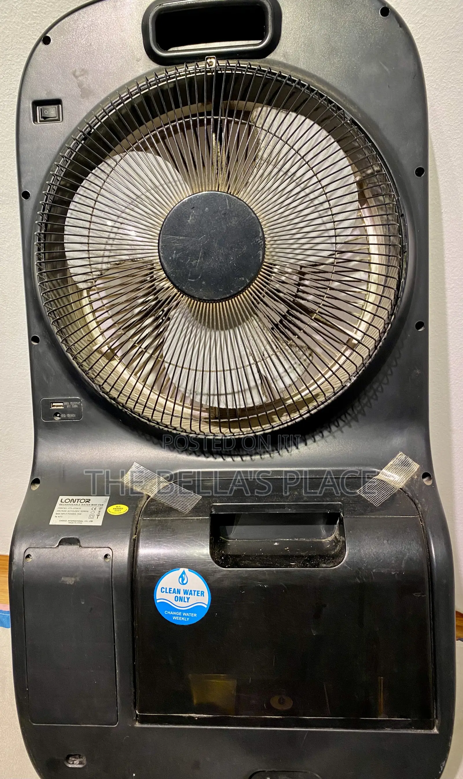 Lontor Rechargeable Fan