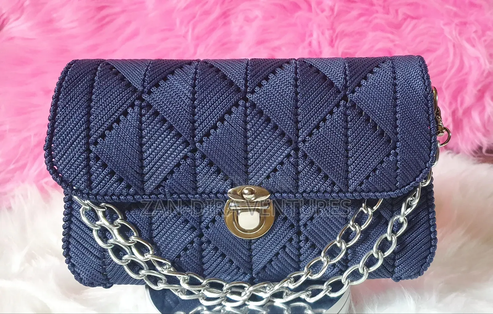 Hand Knitted Mini Bags